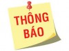 Thông báo trực lễ ngày Giỗ tổ Hùng Vương 10/3 AL