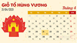 LỊCH TRỰC GIỖ TỔ HÙNG VƯƠNG (10/3AL)